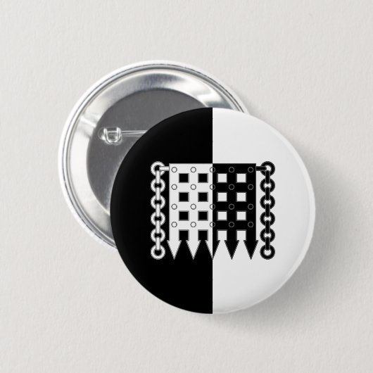 Abzeichen-Button "Barony Gate Populace" Button (Vorne & Hinten)