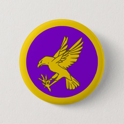 Abzeichen-Button des Königreichs Calontir Populace Button (Vorderseite)
