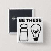 Abzeichen-Button für Salz und Christliche Knopf Button (Vorne & Hinten)