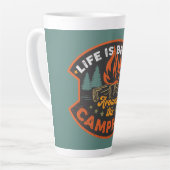 Abzeichen Campfire Milchtasse (Linke Ecke)