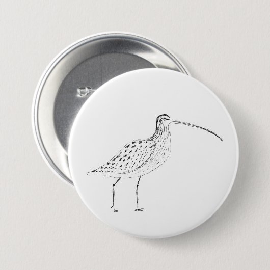 Abzeichen Curlew Button (Vorne & Hinten)