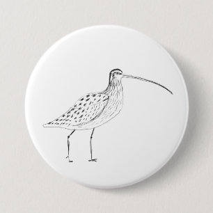 Abzeichen Curlew Button
