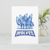 Abzeichen Dankeskarte (Stehend Vorderseite)