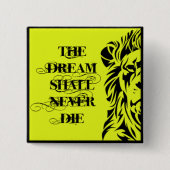 ABZEICHEN ", DAS DER TRAUM SOLL, DIE NIE BUTTON (Vorderseite)