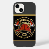 Abzeichen der Abteilung Feuerwehr ADD Case-Mate iPhone Hülle (Rückseite)