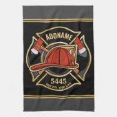 Abzeichen der Abteilung Feuerwehr ADD Geschirrtuch (Vertikal)