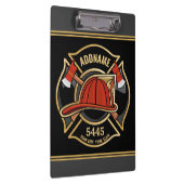 Abzeichen der Abteilung Feuerwehr ADD Klemmbrett (Rechts)