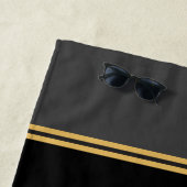 Abzeichen der Abteilung Feuerwehr ADD Strandtuch (Beispiel)