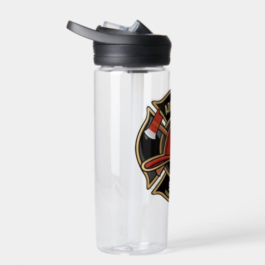 Abzeichen der Abteilung Feuerwehr ADD Trinkflasche (Rechts)