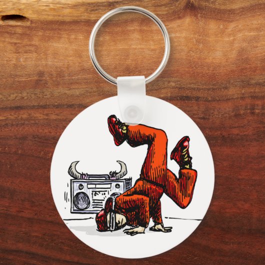 Abzeichen der alten Schule Schlüsselanhänger (Vorderseite)