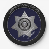 Abzeichen der Anweisungsbefugten, Silver 02-Paper- Pappteller (Vorderseite)