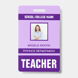 Abzeichen der Ausweiskarte für Lehrkräfte Ausweis