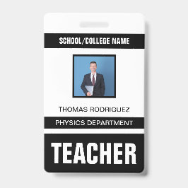 Abzeichen der Ausweiskarte für Lehrkräfte Ausweis