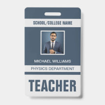 Abzeichen der Ausweiskarte für Lehrkräfte