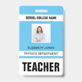 Abzeichen der Ausweiskarte für Lehrkräfte Ausweis