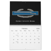 Abzeichen der bewaffneten Kräfte US Kalender (Feb 2026)