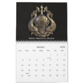 Abzeichen der bewaffneten Kräfte US Kalender (Jan 2026)