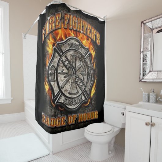 Abzeichen der Ehre Duschvorhang (Beispiel)