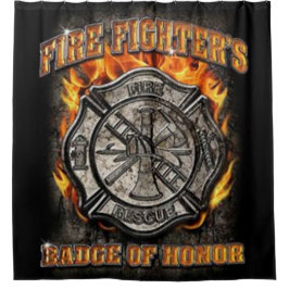 Abzeichen der Ehre Duschvorhang
