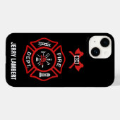 Abzeichen der Feuerwehr Case-Mate iPhone Hülle (Rückseite (Horizontal))