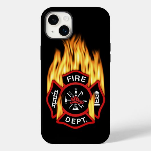 Abzeichen der Feuerwehr Case-Mate iPhone Hülle (Rückseite)