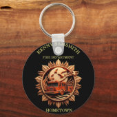 Abzeichen der Feuerwehr, das Prestige, Ehre ausstr Schlüsselanhänger (Vorderseite)