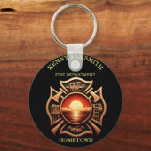 Abzeichen der Feuerwehr Schlüsselanhänger (Vorderseite)