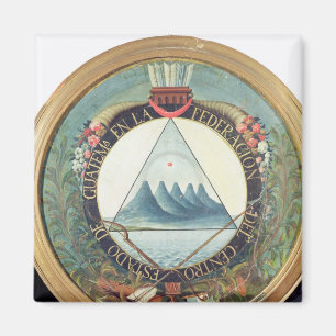 Abzeichen der Föderation Guatemalas Magnet