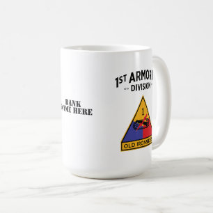 Abzeichen der gepanzerten Abteilung "Alte Ironen" Kaffeetasse
