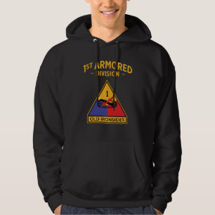 Abzeichen der gepanzerten Division "Old Ironside" Hoodie