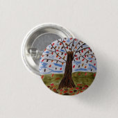 Abzeichen der Herbstbaume Button (Vorne & Hinten)