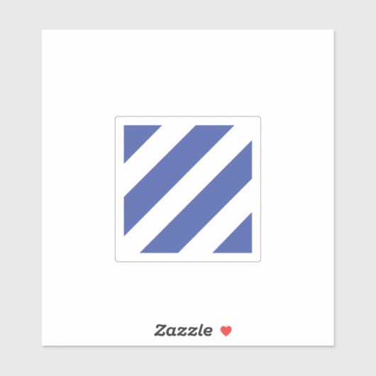 Abzeichen der Infanterie Aufkleber (Blatt)