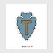 Abzeichen der Infanterie Aufkleber (Blatt)