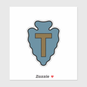 Abzeichen der Infanterie Aufkleber