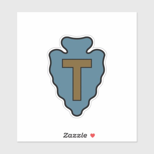 Abzeichen der Infanterie Aufkleber (Blatt)