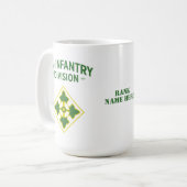 Abzeichen der Infanterie-Division Kaffeetasse (Vorderseite Links)