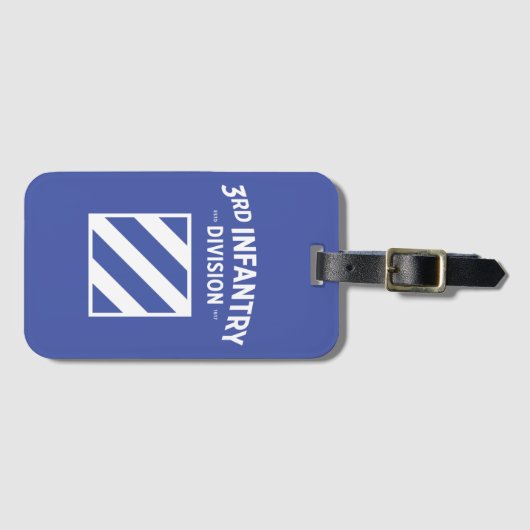 Abzeichen der Infanterie Gepäckanhänger (Vorderseite (Horizontal))