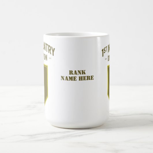 Abzeichen der Infanterieabteilung Kaffeetasse (Mittel)