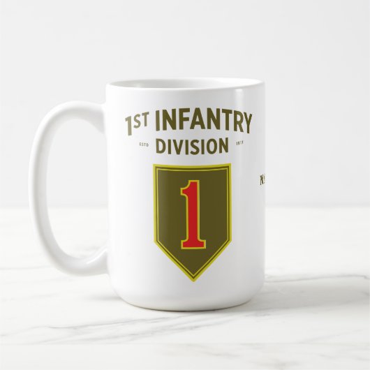 Abzeichen der Infanterieabteilung Kaffeetasse (Links)