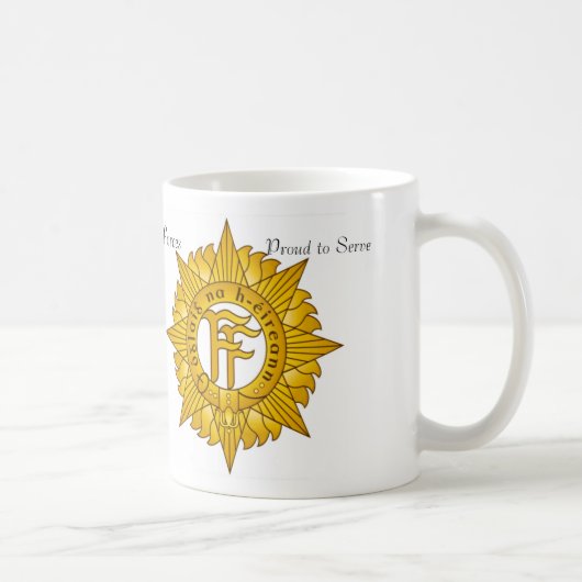 Abzeichen der Irischen Armee für Tasse (Rechts)