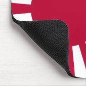 Abzeichen der japanischen Flagge Mousepad (Ecke)
