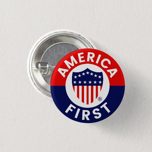 Abzeichen der Kampagne des ersten Ausschusses für  Button (Vorne & Hinten)