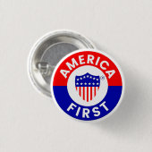 Abzeichen der Kampagne des ersten Ausschusses für  Button (Vorne & Hinten)