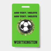 Abzeichen der MAMA Ausweis (Rückseite)