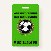 Abzeichen der MAMA Ausweis (Rückseite)