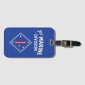 Abzeichen der Meeresabteilung Gepäckanhänger (Vorderseite (Horizontal))