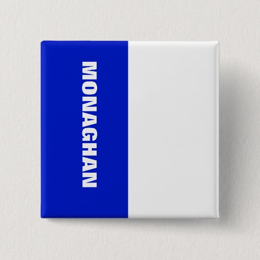 Abzeichen der Monaghan-Flagge Button (Vorderseite)