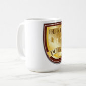 Abzeichen der Polizei Kaffeetasse (Vorderseite Links)