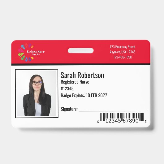 Abzeichen der Sicherheitsidentifizierung - Horizon Ausweis (Vorderseite)