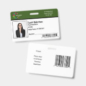 Abzeichen der Sicherheitsidentifizierung - Horizon Ausweis (Vorder- & Rückseite)